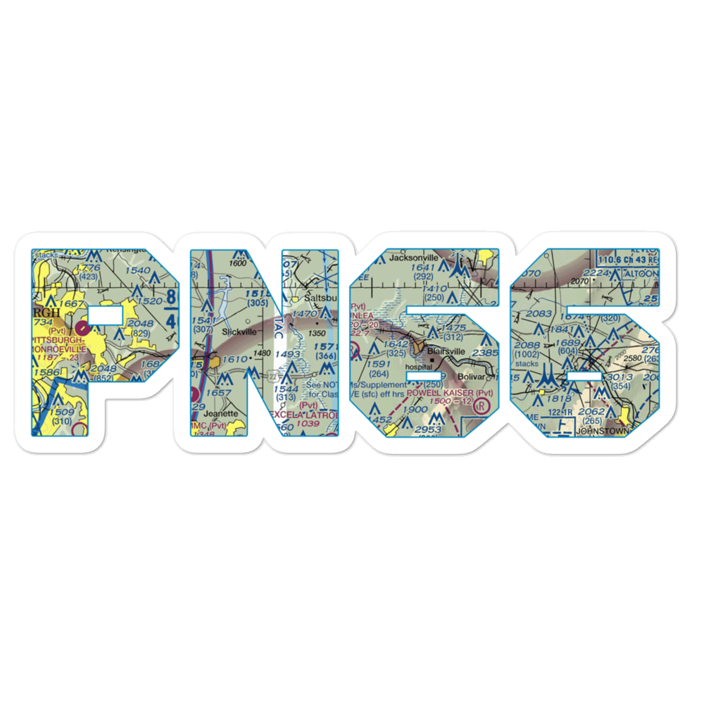 Dunlea Airpark (PN66) VFR Sectional Sticker 