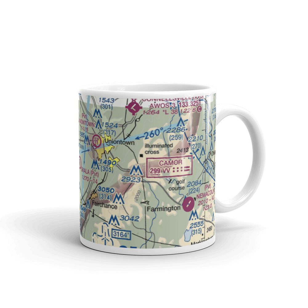 Skala Airport (PN55) VFR Sectional  Mug 