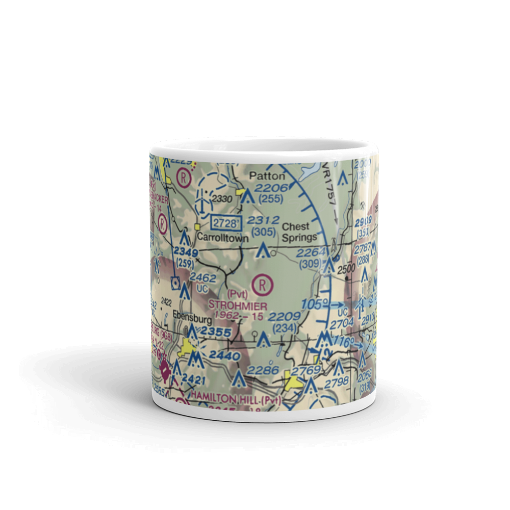 Strohmier Airport (PN53) VFR Sectional  Mug 