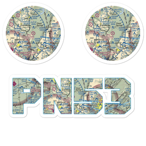 Strohmier Airport (PN53) VFR Sectional Sticker Pack