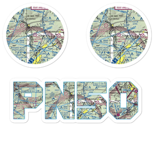 Skyline Airstrip (PN50) VFR Sectional Sticker Pack