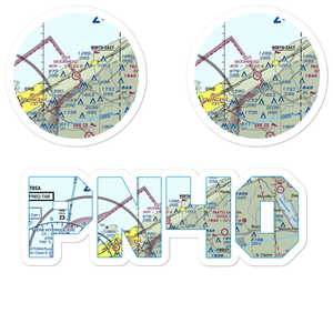 Moorhead Airpark LLC (PN40) VFR Sectional Sticker Pack
