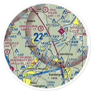Snider Seaplane Base (PN24) VFR Sectional Sticker (20 mile)