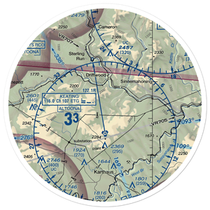 Sweet Valley Airport (PN12) VFR Sectional Sticker (30 mile)