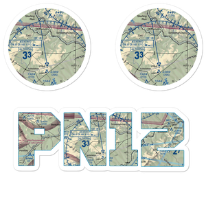 Sweet Valley Airport (PN12) VFR Sectional Sticker Pack