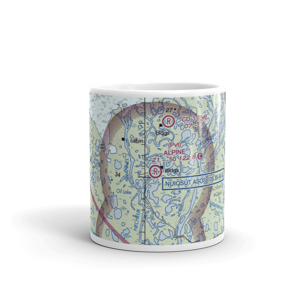 Alpine Airstrip (AK15) VFR Sectional  Mug 