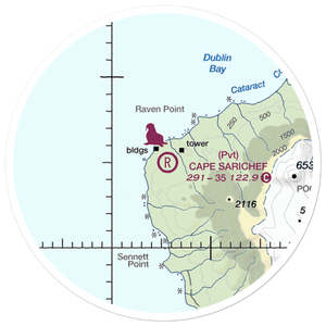 Cape Sarichef Airport (26AK) VFR Sectional Sticker (20 mile)
