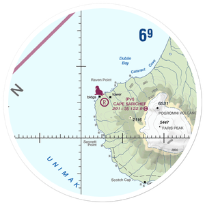 Cape Sarichef Airport (26AK) VFR Sectional Sticker (30 mile)