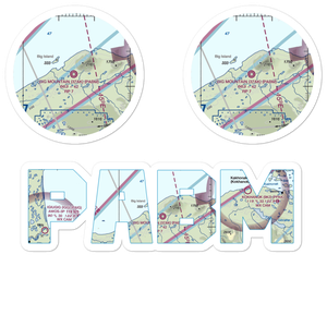 Big Mountain Airport (37AK) VFR Sectional Sticker Pack
