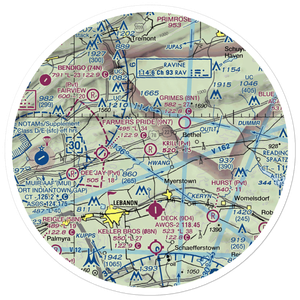 Krill Personal Use Airport (PA86) VFR Sectional Sticker (30 mile)