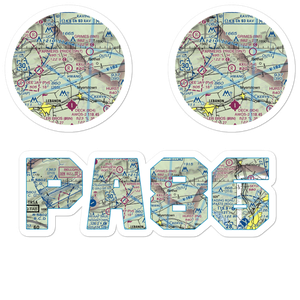 Krill Personal Use Airport (PA86) VFR Sectional Sticker Pack