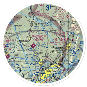 Grayce Farms Airport (PA82) VFR Sectional Sticker (30 mile)