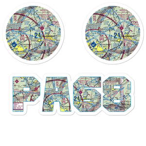 Bugs Airport (PA68) VFR Sectional Sticker Pack