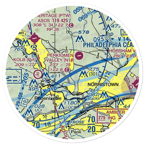Kunda Airport (PA61) VFR Sectional Sticker (20 mile)
