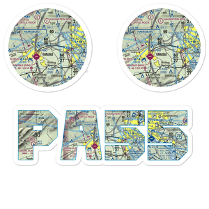 Neiderer Airport (PA55) VFR Sectional Sticker Pack