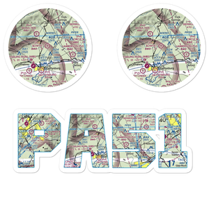 Bowtie Airport (PA51) VFR Sectional Sticker Pack