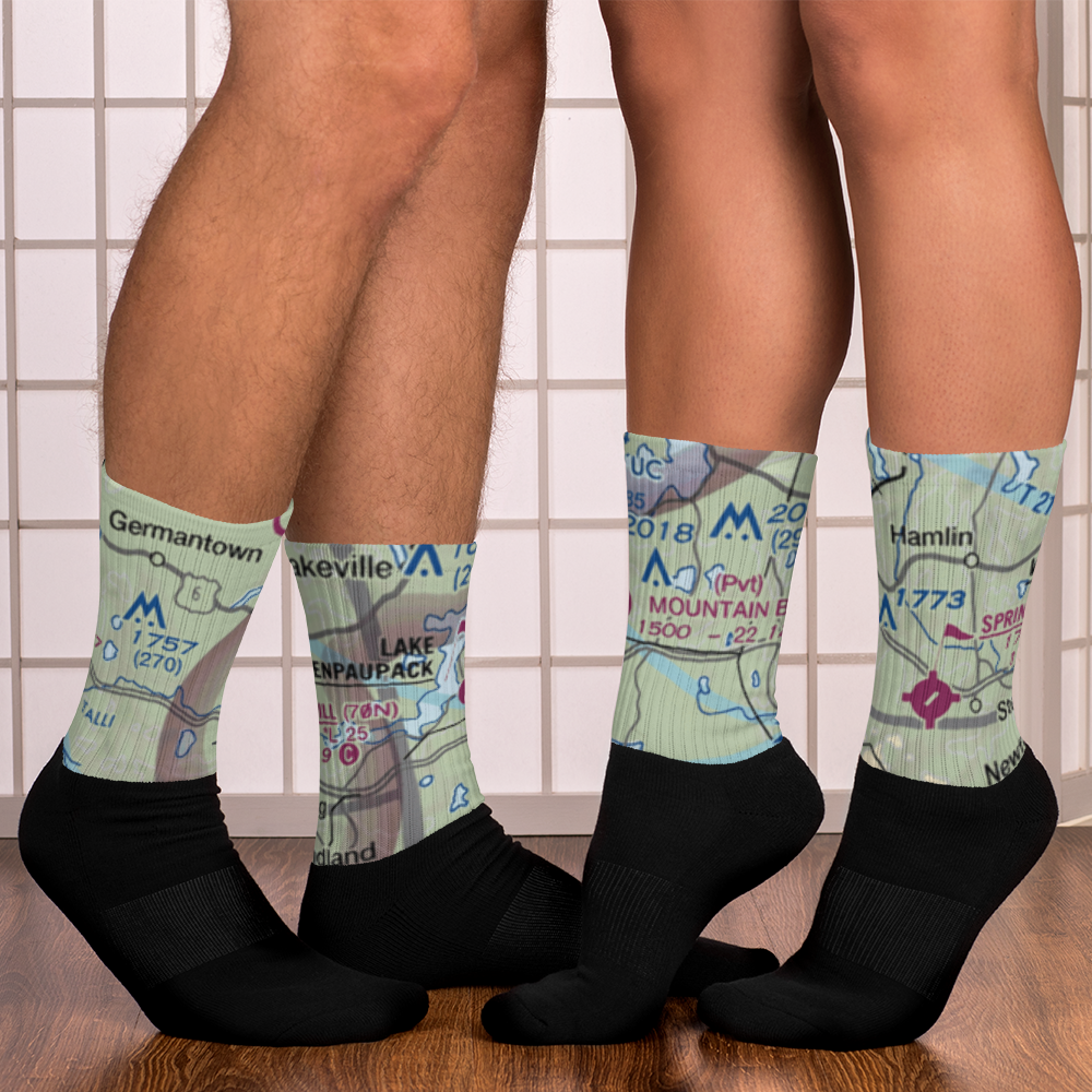 Mountain Bay Air Park Inc Airport (PA49) VFR Sectional Socks 