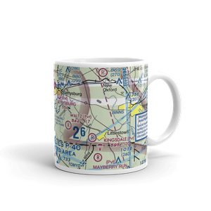 Cloudbound Airport (PA47) VFR Sectional  Mug