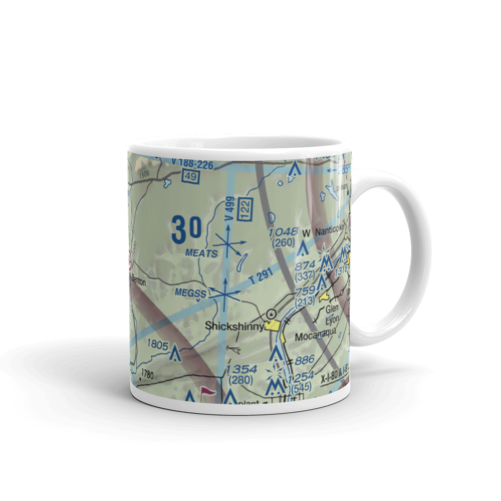 Benton Airport (PA40) VFR Sectional  Mug 