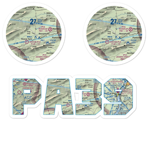 Beaver Springs Airport (PA39) VFR Sectional Sticker Pack