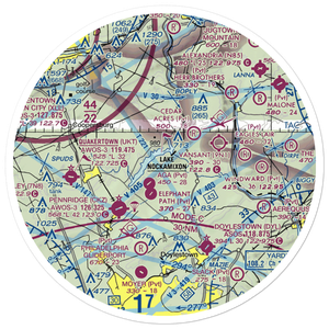 Stefanik Airport (PA36) VFR Sectional Sticker (30 mile)