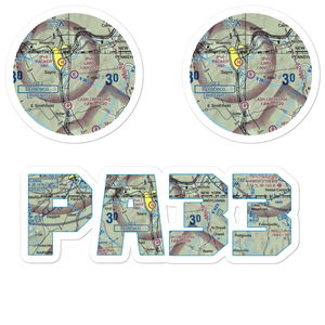 Lars/Private Airport (PA33) VFR Sectional Sticker Pack