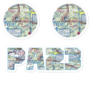Kingsdale Air Park (PA23) VFR Sectional Sticker Pack