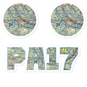 Canaan's Field (PA17) VFR Sectional Sticker Pack