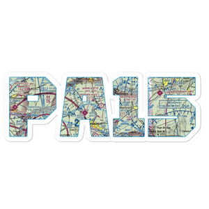 Couillard Seaplane Base (PA15) VFR Sectional Sticker