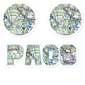JJ & PK Airport (PA08) VFR Sectional Sticker Pack