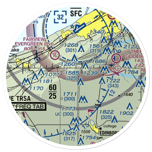 Dillen Personal Airport (PA02) VFR Sectional Sticker (20 mile)