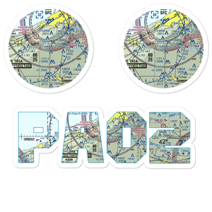 Dillen Personal Airport (PA02) VFR Sectional Sticker Pack