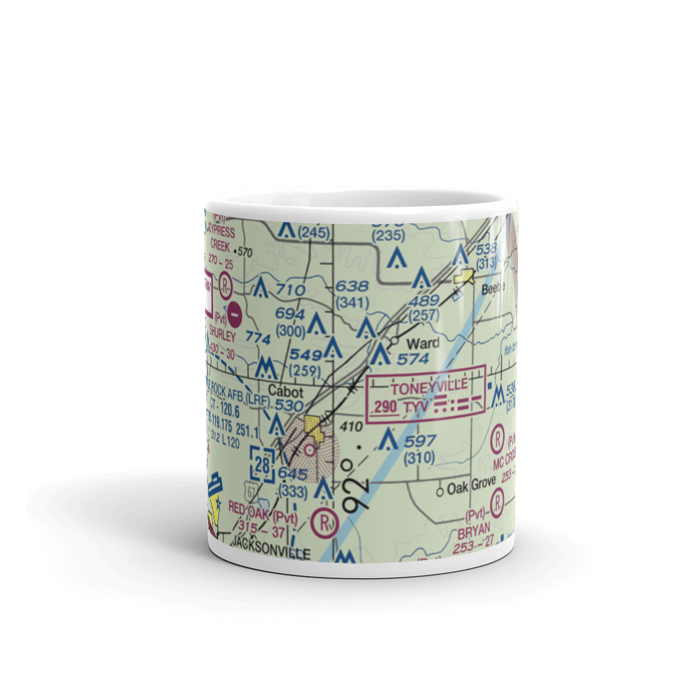Overturf Field (OVERTF) VFR Sectional  Mug 