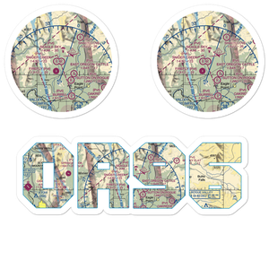 Beagle Sky Ranch Airport (OR96) VFR Sectional Sticker Pack