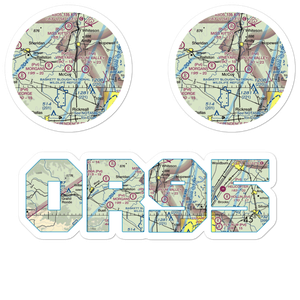 Vineyard Airport (OR95) VFR Sectional Sticker Pack