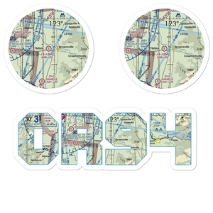 Showa Airport (OR94) VFR Sectional Sticker Pack