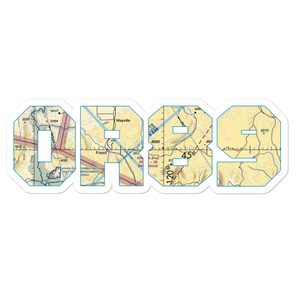 Kinzua Airport (OR89) VFR Sectional Sticker