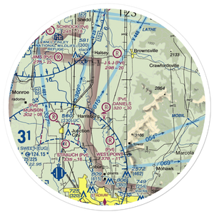 Daniels Field (OR78) VFR Sectional Sticker (30 mile)