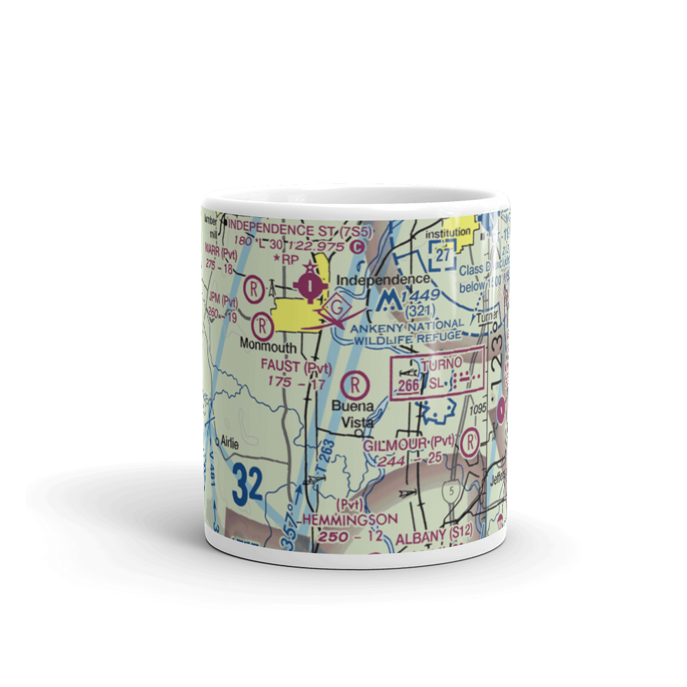 Faust Field Airport (OR77) VFR Sectional  Mug 