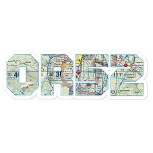 Venell Airport (OR52) VFR Sectional Sticker
