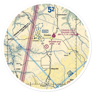 Snyder Ranch Airport (OR48) VFR Sectional Sticker (30 mile)