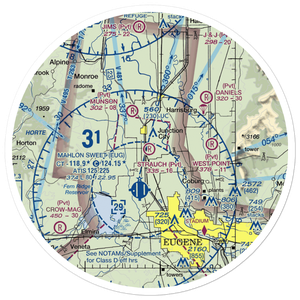 Strauch Field (OR47) VFR Sectional Sticker (30 mile)