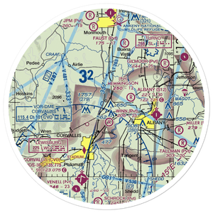 Flying Tom Airport (OR39) VFR Sectional Sticker (30 mile)