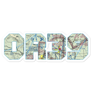Flying Tom Airport (OR39) VFR Sectional Sticker