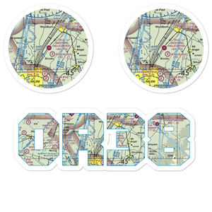 Harchenko Industrial Airport (OR38) VFR Sectional Sticker Pack