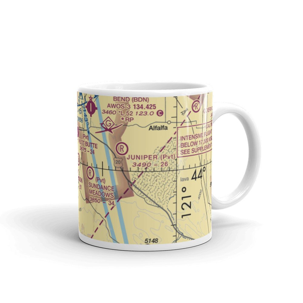 D M Stevenson Ranch Airport (OR30) VFR Sectional  Mug 