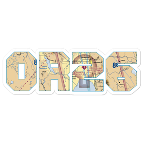 Farr Airport (OR26) VFR Sectional Sticker