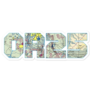 Flying E Airport (OR25) VFR Sectional Sticker