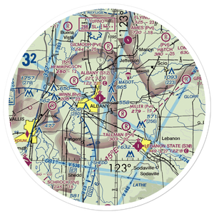 Roppair Airport (OR22) VFR Sectional Sticker (30 mile)