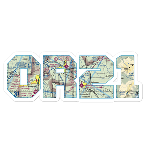Miller Airstrip (OR21) VFR Sectional Sticker
